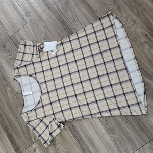 Classic T Short Sleeve Round Neckline Soft & Stretchy Top Women's Large NWT